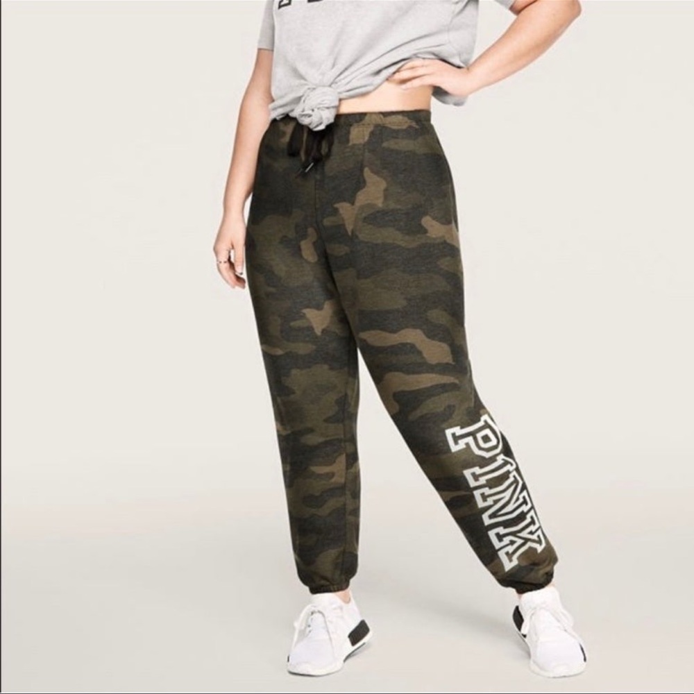 Pink Victoria secret camo joggers - Picture 12 of 13